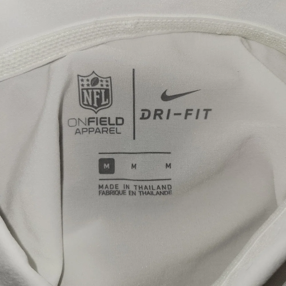 Nike Dri Fit New York Giants On Field Shirt Sz M CJ9874-100 $80 New